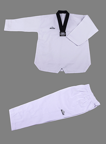 ringo三条纹-黑V领