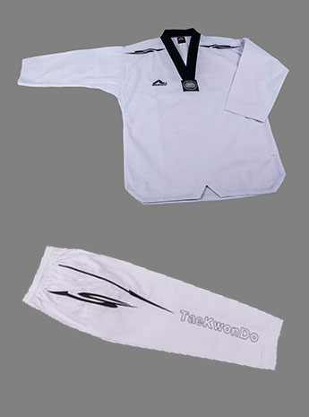 大提花丝网拼接黑V领